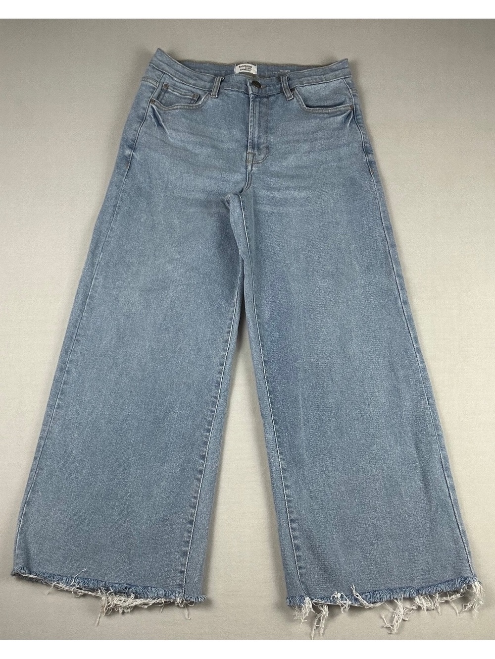 Kenzie Jeans - Vintage Luxe -The Kaya High-Rise Wide Leg Ankle - Women Size 6/28